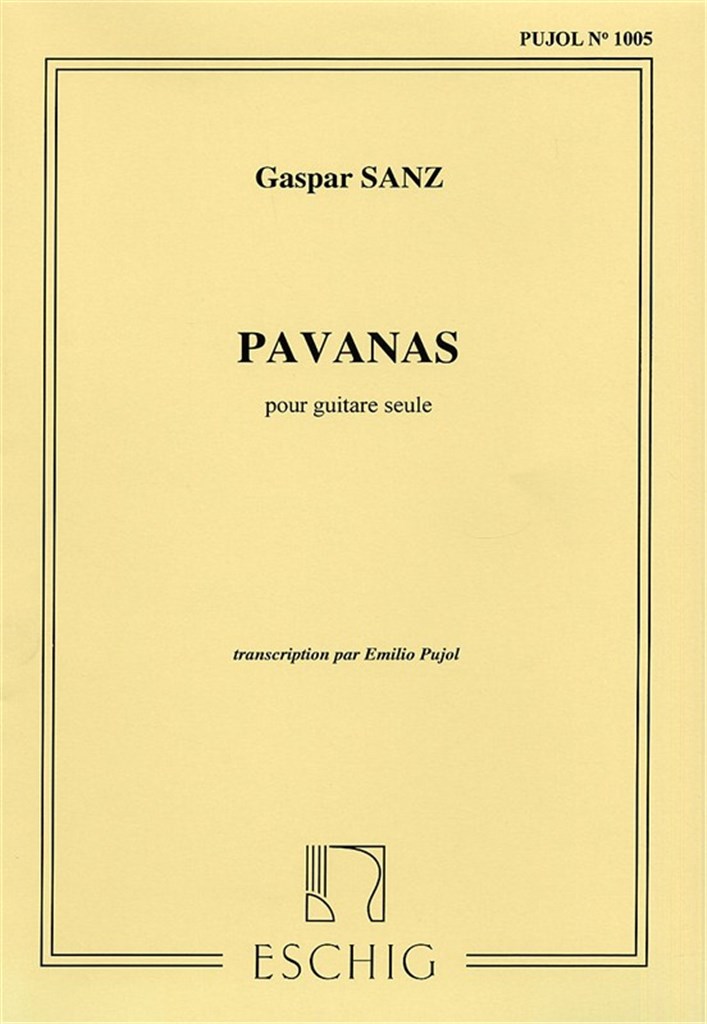 Pavanas (Pujol 1005) Guitare